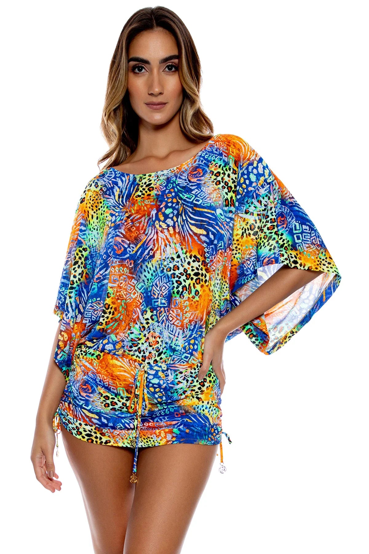 Luli Fama South Beach Dress in Isla Salvaje Luli Fama South Beach Dress in Isla Salvaje