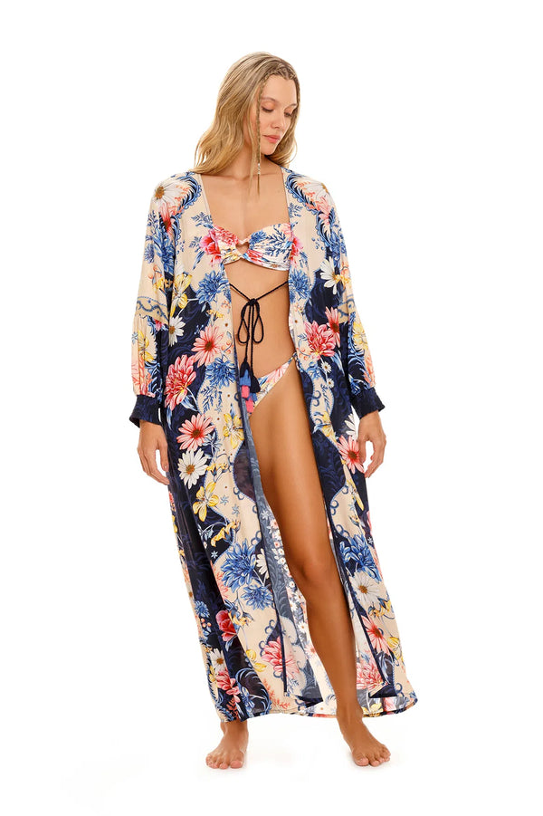 Agua Bendita Isabelle Tunic Cover Up Ross