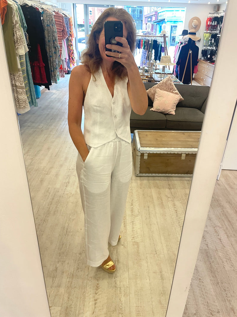 Casa Raki Natalia Trousers in White