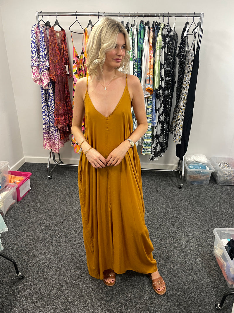 Elan Shoestring Strap Maxi Spice