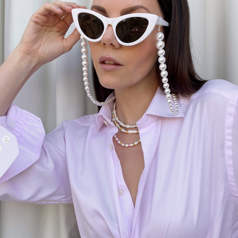 Talis Chains Pearl XL Glasses Chain