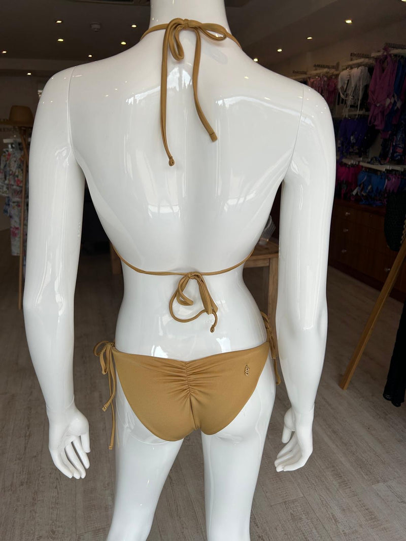 Guria Beachwear Triangle Bikini Set - Gold
