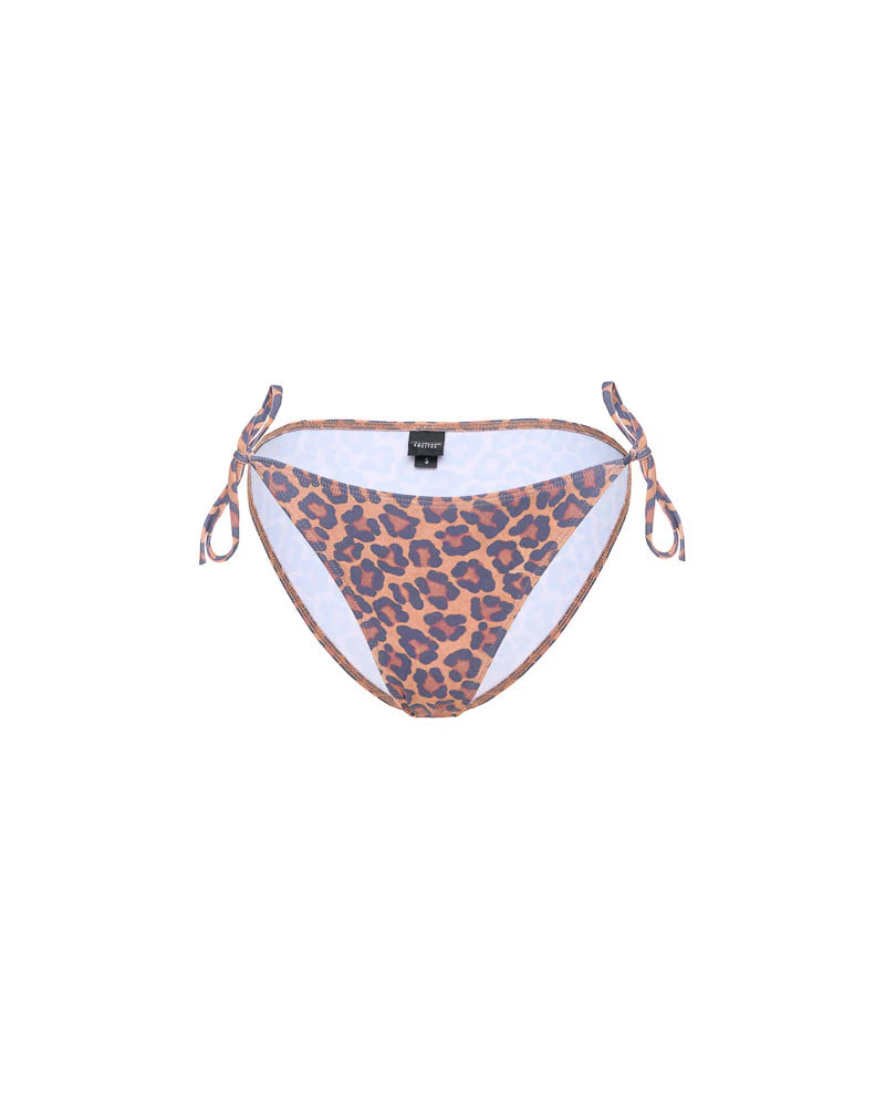 Tatiane De Freitas Triangle Bikini Set in Leopard
