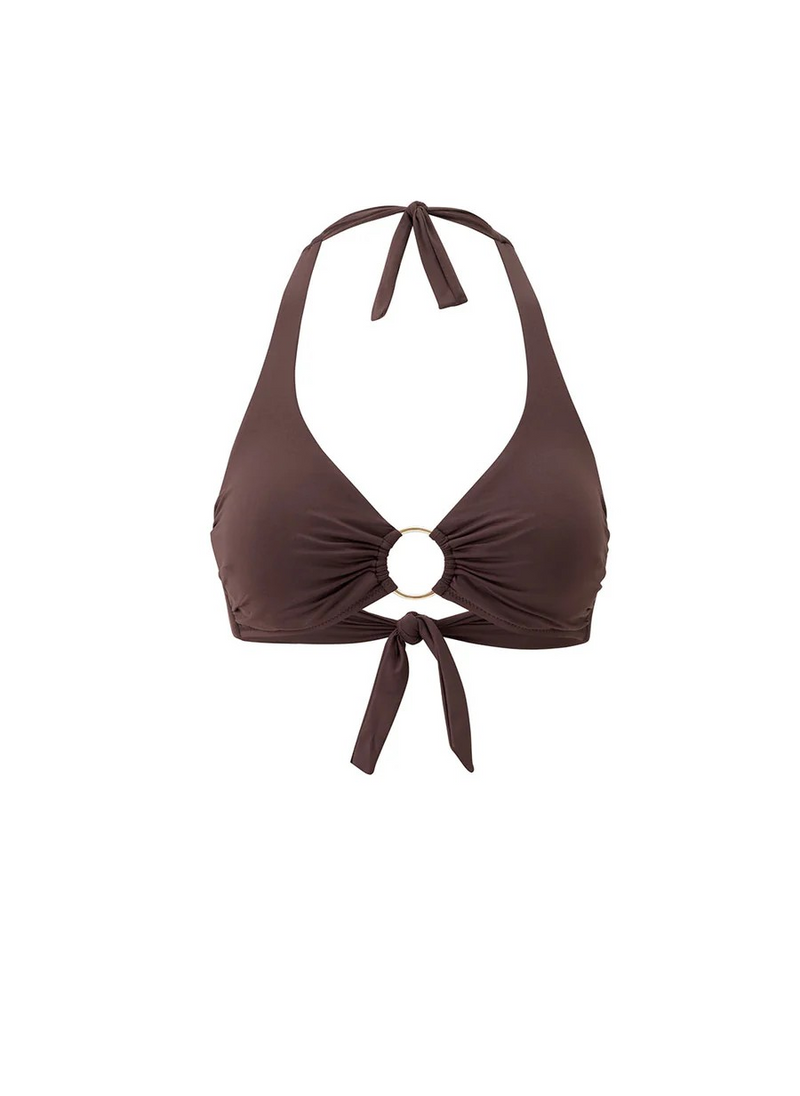 Melissa Odabash Brussels Bikini Set in Brown