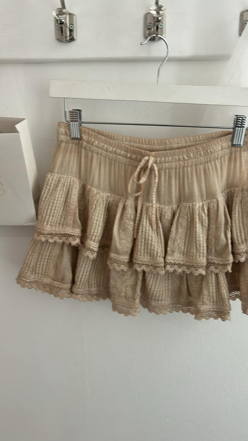 Muche & Muchette Coquette Skort in Washed Blush