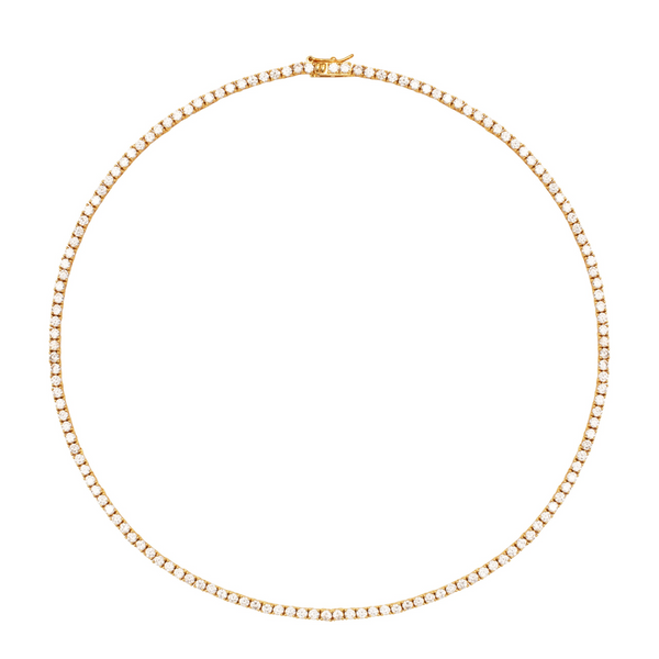Talis Chains Tennis Choker Gold
