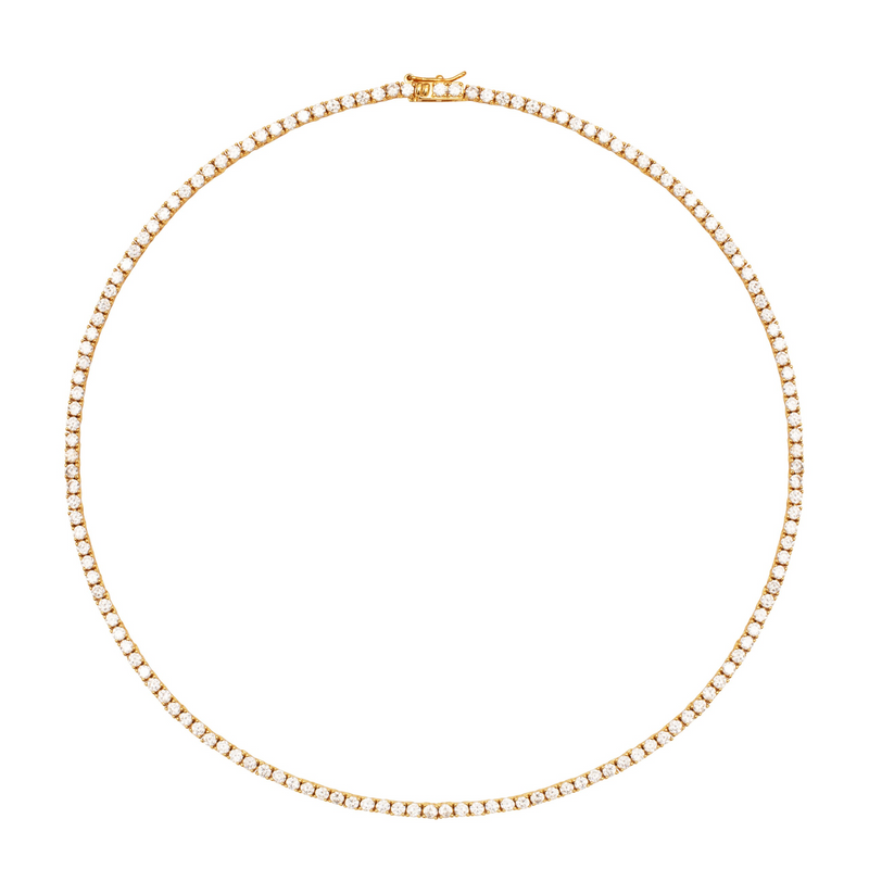 Talis Chains Tennis Choker Gold