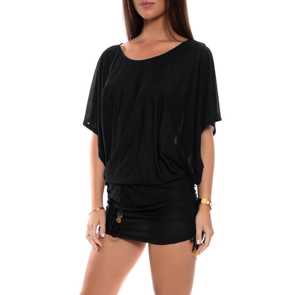 Luli Fama Cosita Buena South Beach Dress in Black