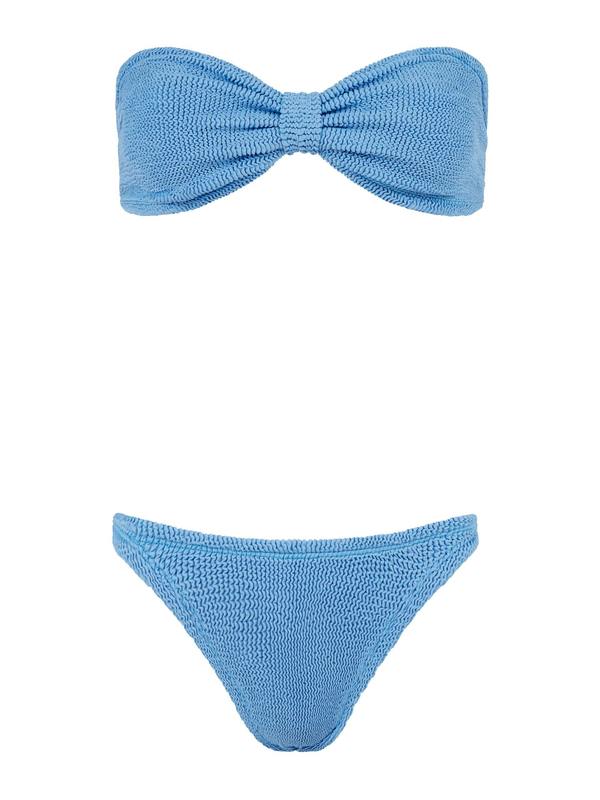 HunzaG Jean Bikini Set in Cornflower