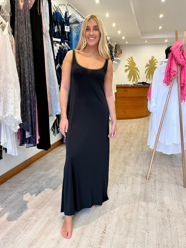 Hansine Nyxx Dress in Jersey in Black