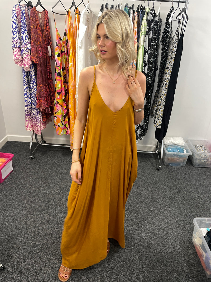 Elan Shoestring Strap Maxi Spice