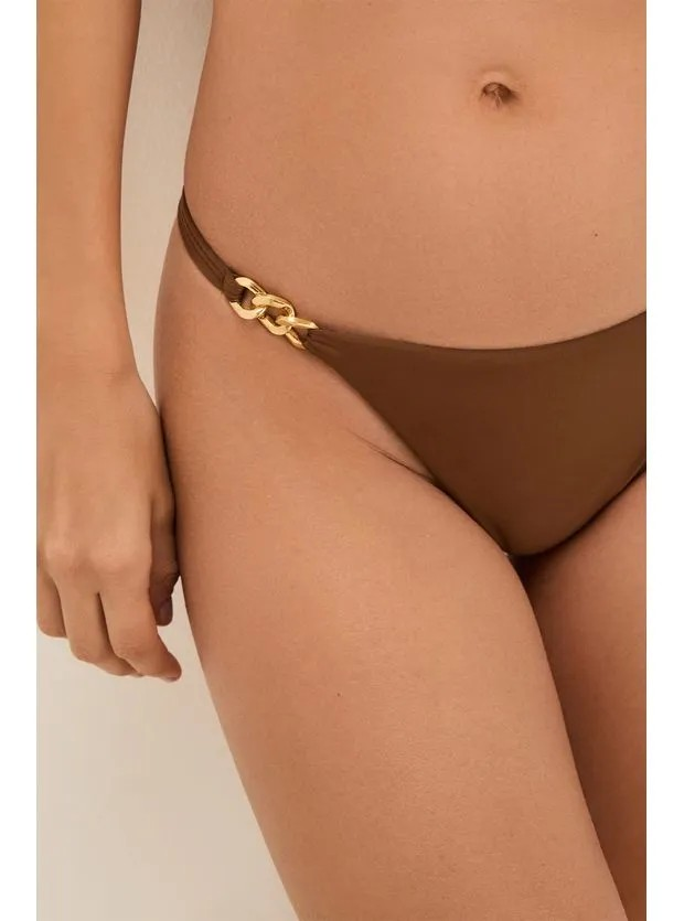 Vix Angie Bikini Set Brown  (full bottom)