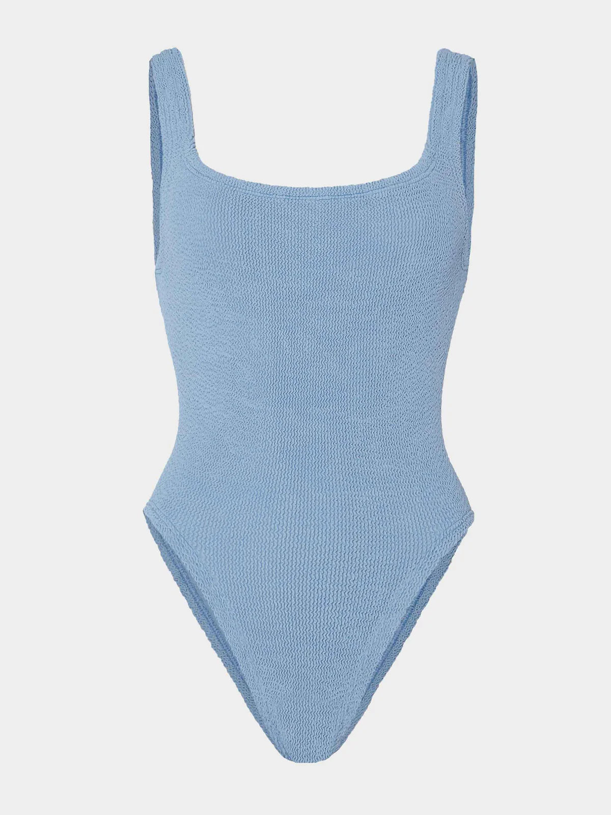 HunzaG Square Neck One Piece in Cornflower