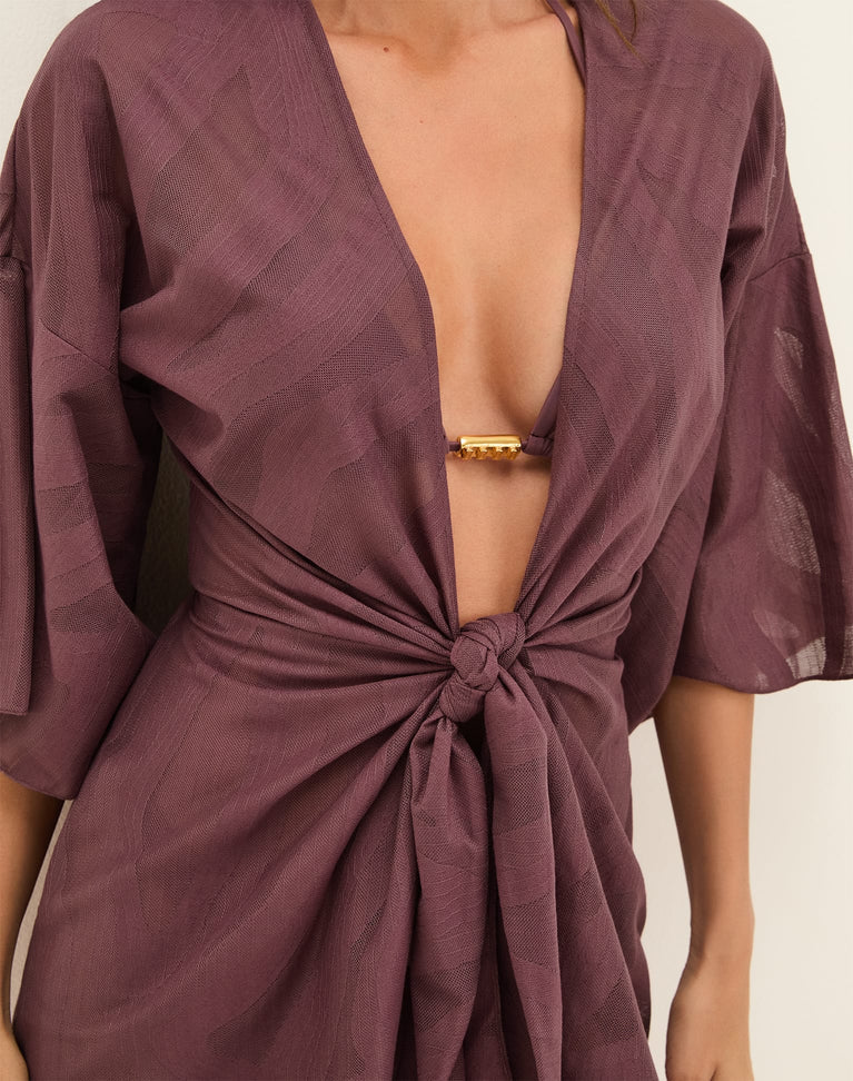 Vix Perola Knot Cover Up in Soulmate
