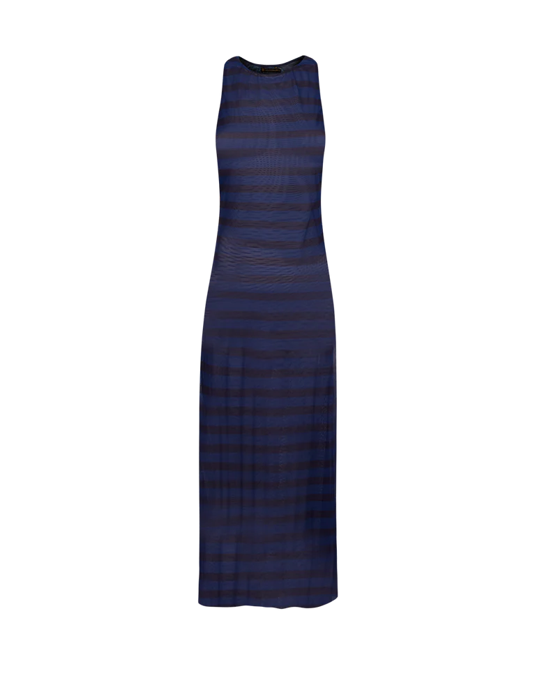 Vix Ravenna Long Coverup in Harmonie Stripe