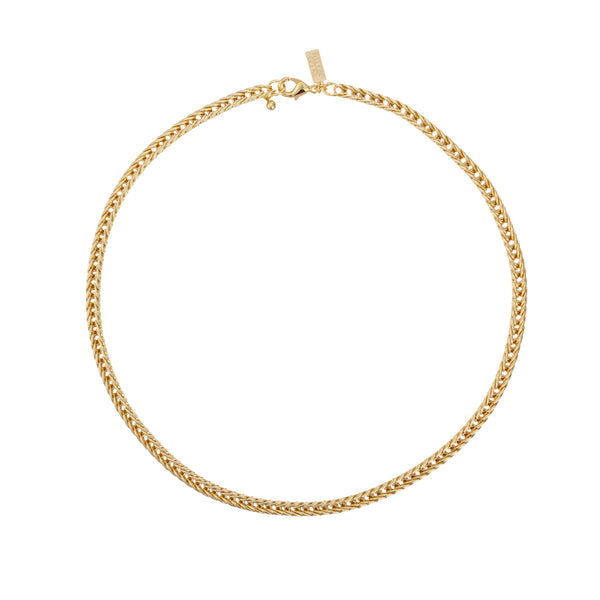 Talis Chains Barcelona Choker Gold Necklace