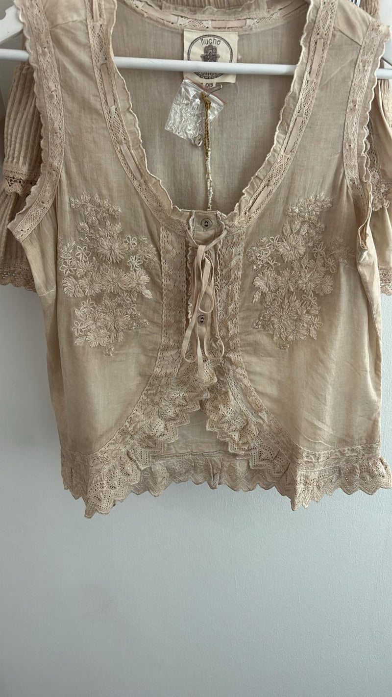 Muche & Muchette Cannes Tank Top in Washed Blush