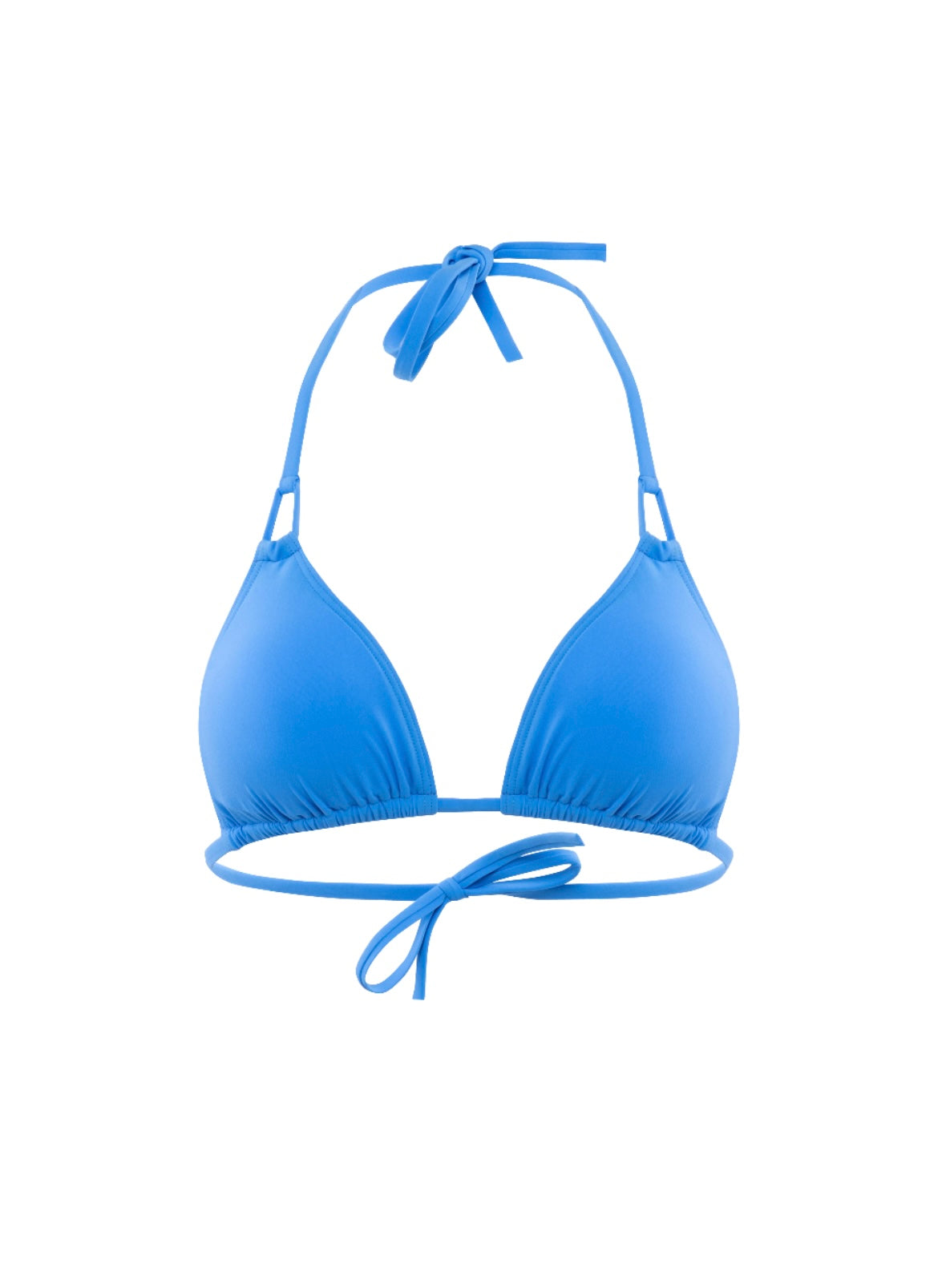 Tatiane De Freitas Mick Jagger Triangle Bikini Set in Bleu Lavande