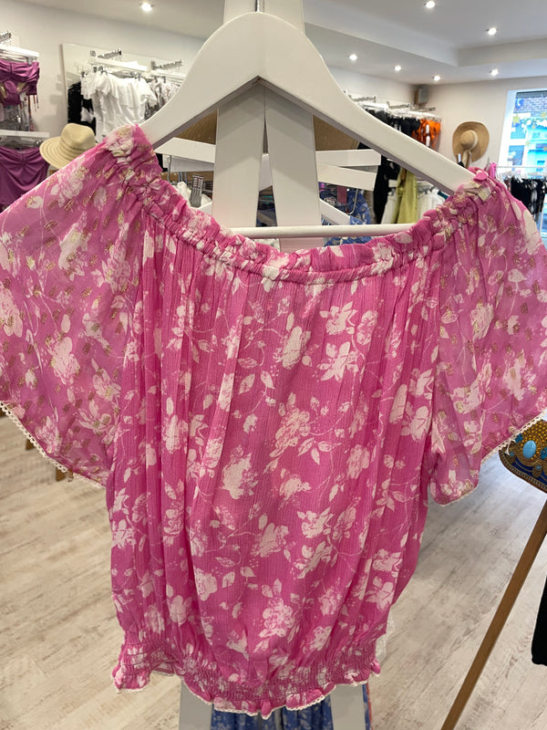 Sunday St Tropez Arianna Top Orchid