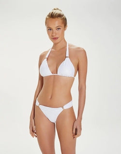 Vix Bia Tube Bikini Set in White (full bottom)