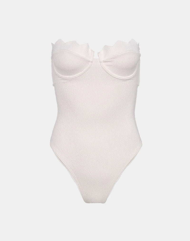 Vix Firenze Imani One Piece in Off White 15% OFF