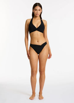 Jets Jetset D/DD Twist Bikini Set Black