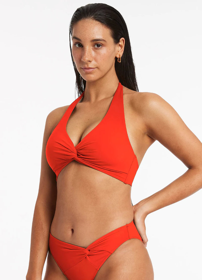 Jets Jetset D/DD Twist Bikini Set Fiamma