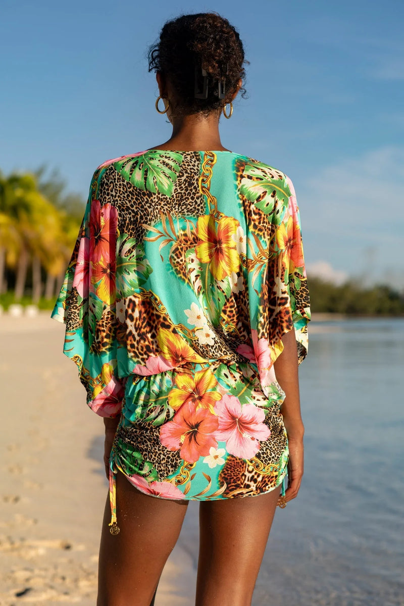 Luli Fama South Beach Dress in Visions of Paradise