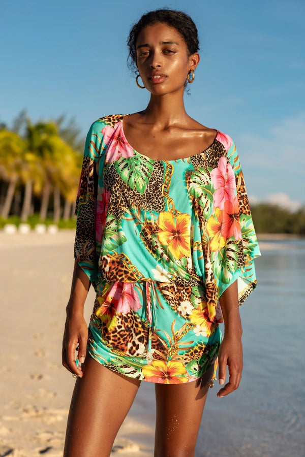 Luli Fama South Beach Dress in Visions of Paradise