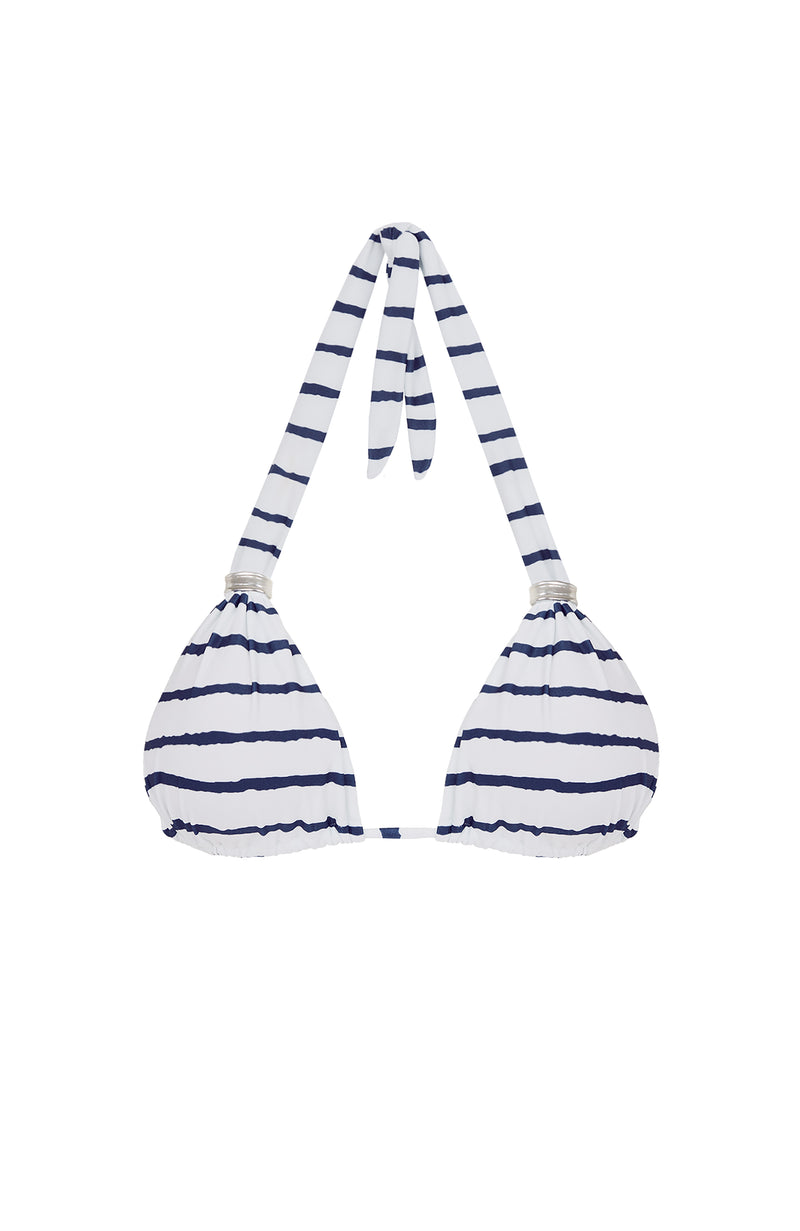 Vix Bia Tube Bikini Set in Symphonie Stripe (full bottom)