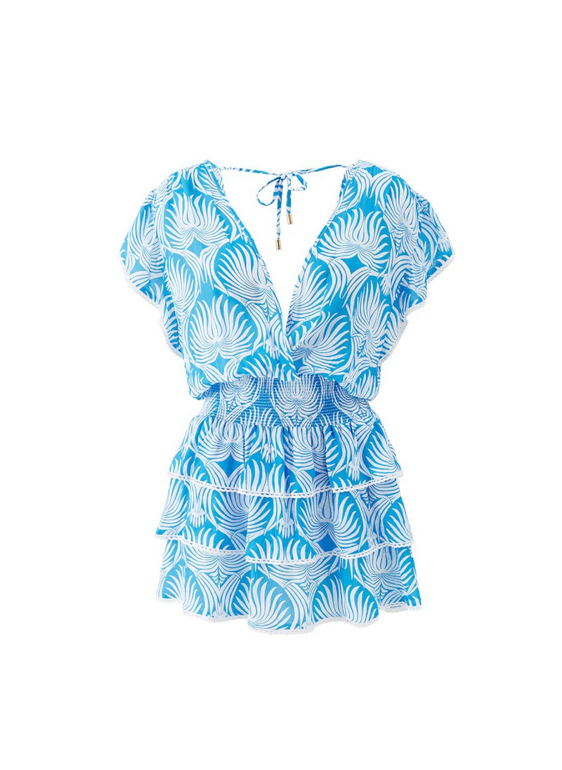 Melissa Odabash Jess Mini Dress Lotus