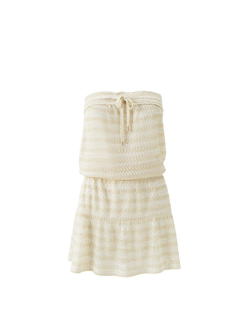 Melissa Odabash Isla Dress Gold  Rumpus Resort
