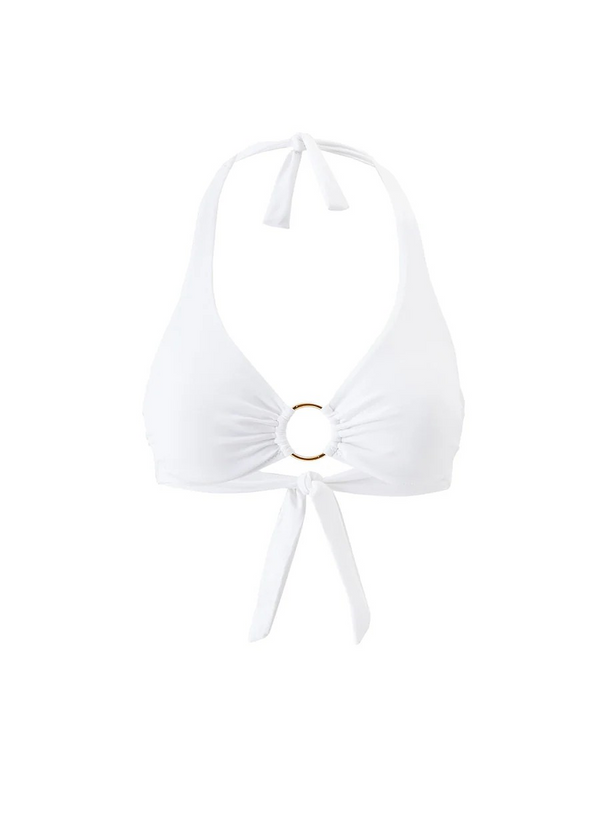 Melissa Odabash Brussels Bikini Set in White