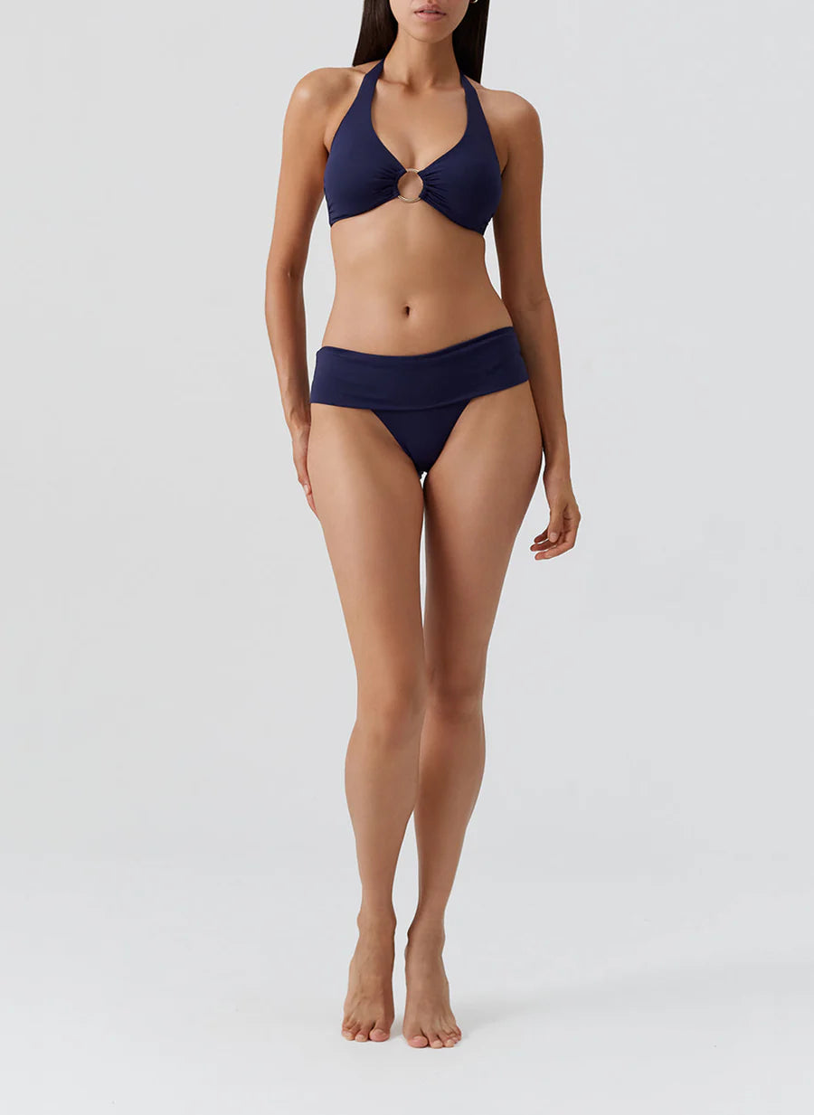 Melissa Odabash Brussels Bikini Set in Navy