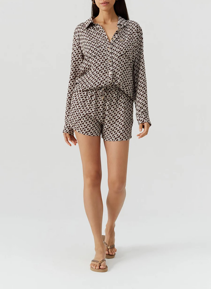 Melissa Odabash Annie Chain Shorts