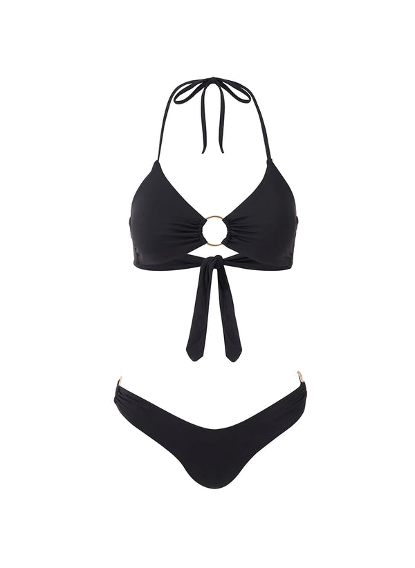 Melissa Odabash Hamburg Black Bikini Set