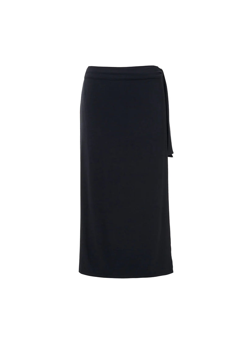 Melissa Odabash Ida Black Wrap Around Skirt