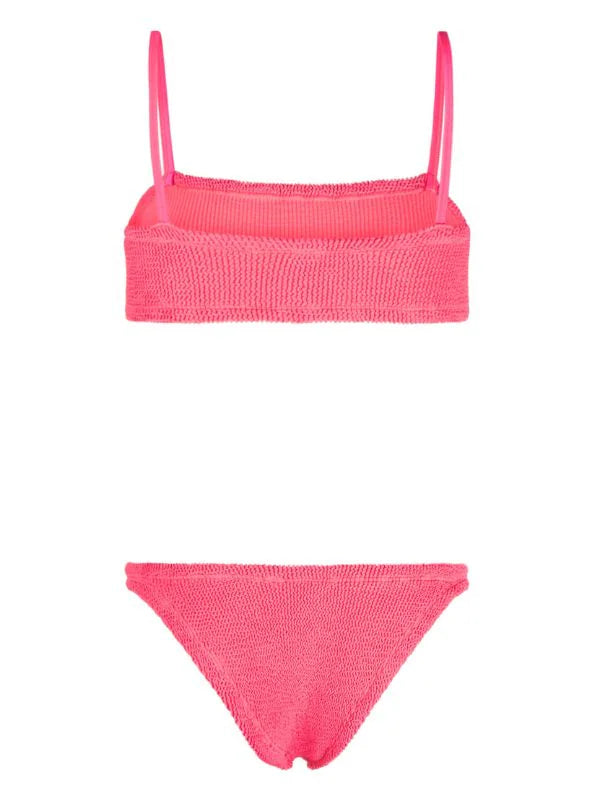 HunzaG Gigi Bikini in Hot Pink (skimpy bottom)