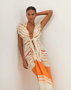 Vix Sasha Long Cover Up Sandstone