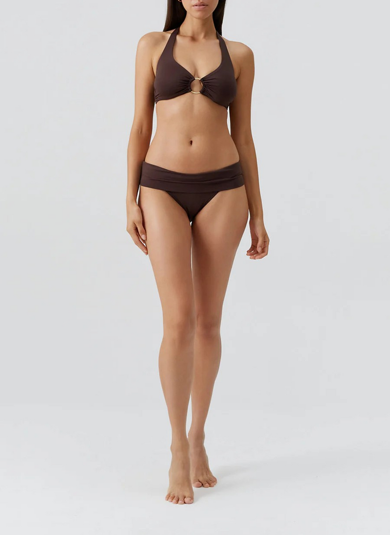 Melissa Odabash Brussels Bikini Set in Brown