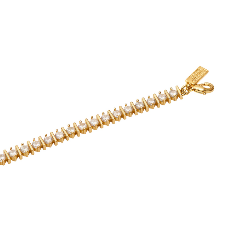 Talis Chains Ridge Tennis Bracelet - Straight