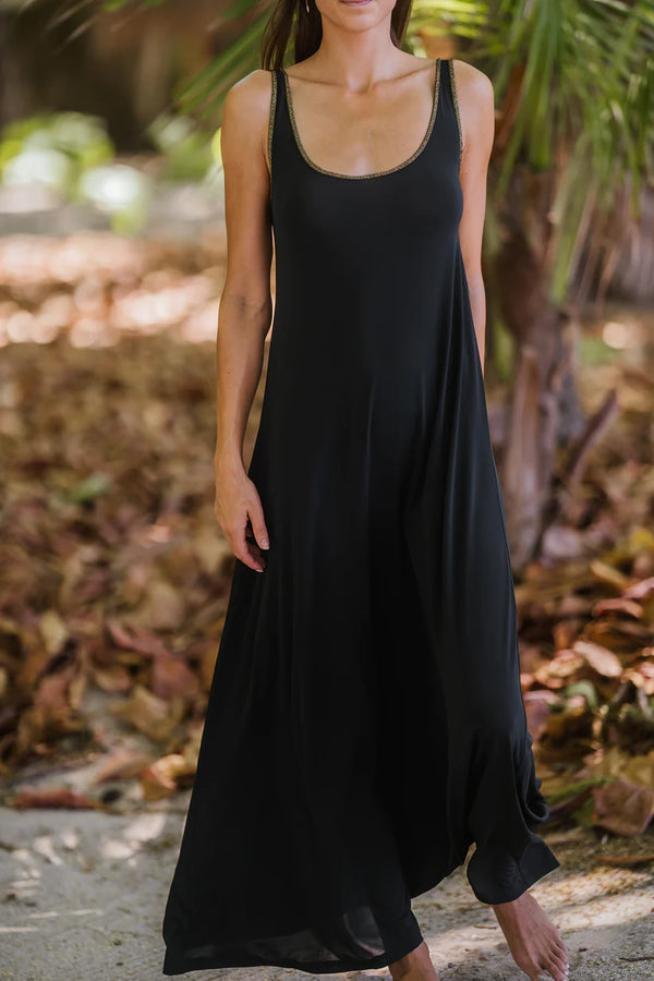 Hansine Nyxx Dress in Jersey in Black