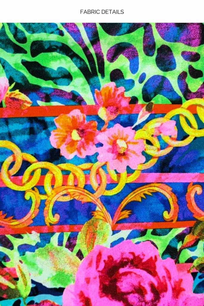 Luli Fama South Beach Dress in Wild Bloom