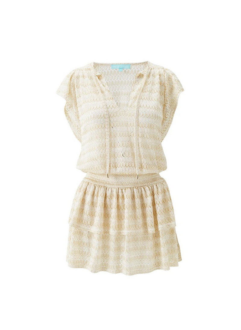 Melissa Odabash Remi Dress Gold