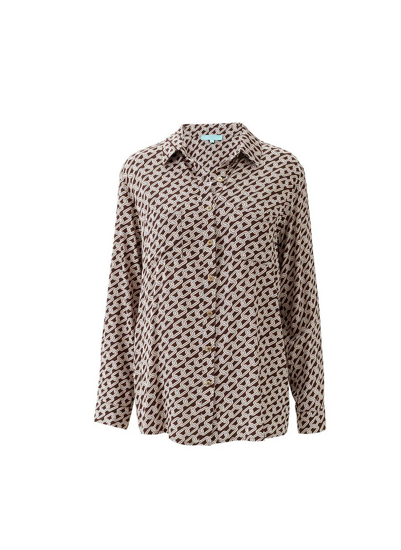Melissa Odabash Millie Chain Shirt