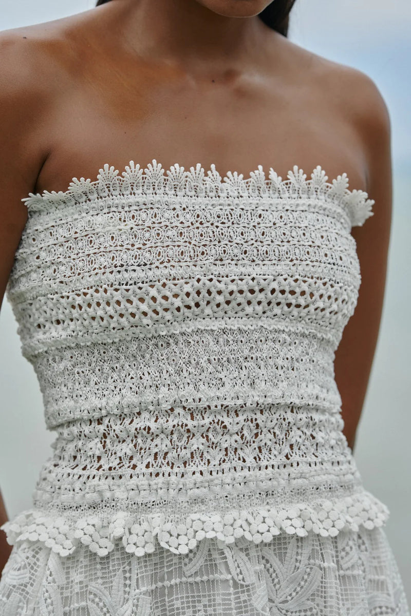 Waimari Vallarta Dress White