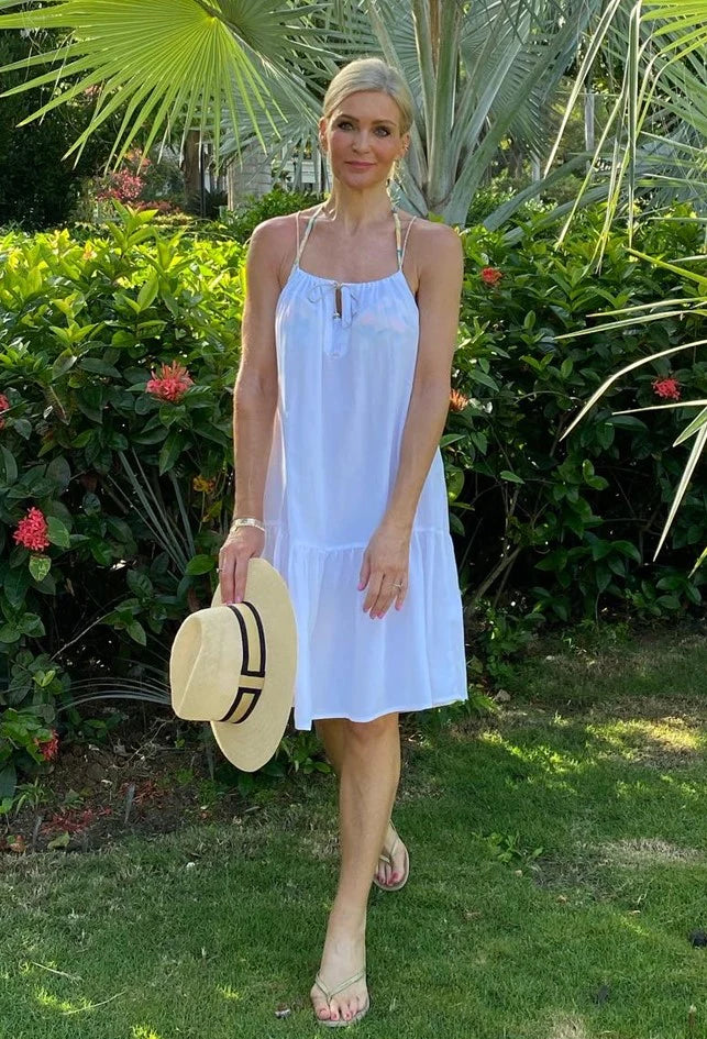 Lindsey Brown Toulouse White Sun Dress