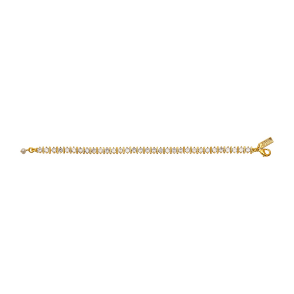 Talis Chains Ridge Tennis Bracelet - Straight