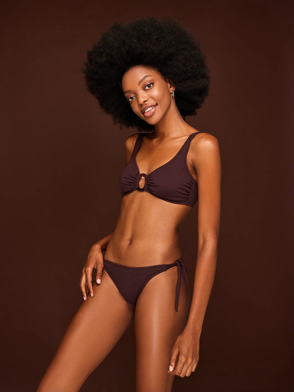 Holyday Lotta Bikini in Merlot