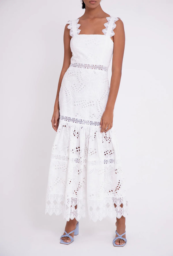 Waimari Sireneuse Dress White